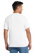 Port & Company PC55P/PC55PT Mens Core Short Sleeve Crewneck T-Shirt w/ Pocket White Model Back