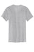 Port & Company PC55P/PC55PT Mens Core Short Sleeve Crewneck T-Shirt w/ Pocket Heather Grey Flat Back
