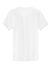 Port & Company PC55P/PC55PT Mens Core Short Sleeve Crewneck T-Shirt w/ Pocket White Flat Back