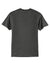 Port & Company PC55/PC55T Mens Core Short Sleeve Crewneck T-Shirt Heather Black Flat Back