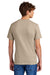 Port & Company PC55/PC55T Mens Core Short Sleeve Crewneck T-Shirt Desert Sand Brown Model Back