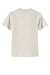 Port & Company PC55/PC55T Mens Core Short Sleeve Crewneck T-Shirt Heather Oatmeal Flat Back