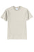 Port & Company PC55/PC55T Mens Core Short Sleeve Crewneck T-Shirt Heather Oatmeal Flat Front