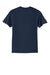 Port & Company PC55/PC55T Mens Core Short Sleeve Crewneck T-Shirt True Navy Blue Flat Back