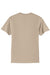 Port & Company PC55/PC55T Mens Core Short Sleeve Crewneck T-Shirt Desert Sand Brown Flat Back