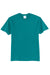 Port & Company PC55/PC55T Mens Core Short Sleeve Crewneck T-Shirt Jade Green Flat Front