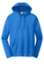 Port & Company PC590H Mens Dry Zone Performance Moisture Wicking Fleece Hooded Sweatshirt Hoodie w/ Pouch Pocket Royal Blue Flat Front