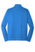 Port & Company PC590Q Mens Dry Zone Performance Moisture Wicking Fleece 1/4 Zip Sweatshirt Royal Blue Flat Back