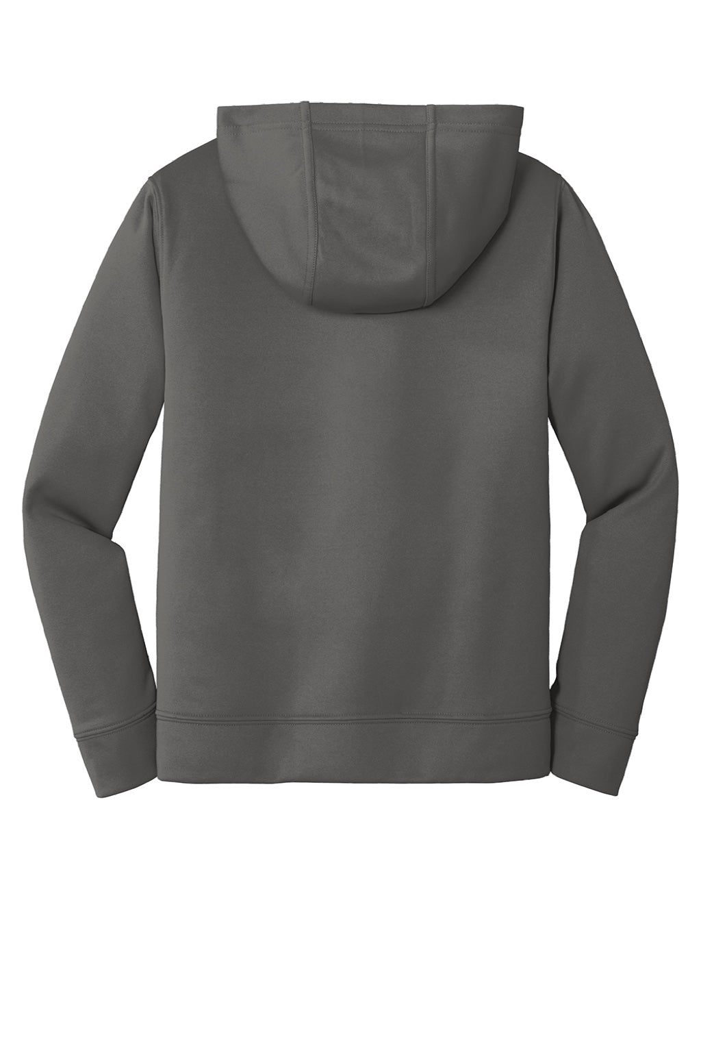 Port & Company PC590YH Youth Dry Zone Performance Moisture Wicking Fleece Hooded Sweatshirt Hoodie w/ Pouch Pocket Charcoal Grey Flat Back