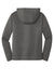 Port & Company PC590YH Youth Dry Zone Performance Moisture Wicking Fleece Hooded Sweatshirt Hoodie w/ Pouch Pocket Charcoal Grey Flat Back