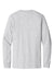Port & Company PC61LSP/PC61LSPT Mens Essential Long Sleeve Crewneck T-Shirt w/ Pocket Ash Grey Flat Back