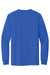 Port & Company PC61LSP/PC61LSPT Mens Essential Long Sleeve Crewneck T-Shirt w/ Pocket Royal Blue Flat Back