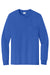 Port & Company PC61LSP/PC61LSPT Mens Essential Long Sleeve Crewneck T-Shirt w/ Pocket Royal Blue Flat Front