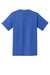 Port & Company PC61P/PC61PT Mens Essential Short Sleeve Crewneck T-Shirt w/ Pocket Royal Blue Flat Back
