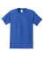 Port & Company PC61P/PC61PT Mens Essential Short Sleeve Crewneck T-Shirt w/ Pocket Royal Blue Flat Front