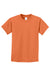 Port & Company PC61Y Youth Essential Short Sleeve Crewneck T-Shirt Orange Sherbet Flat Front