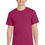 Port & Company Mens Essential Short Sleeve Crewneck T-Shirt - Flush Pink - NEW