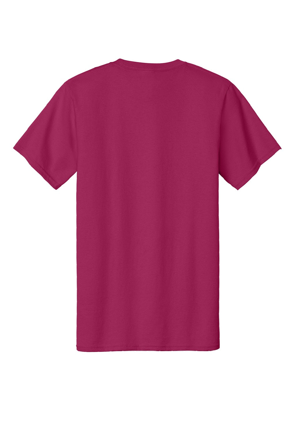 Port & Company PC61/PC61T Mens Essential Short Sleeve Crewneck T-Shirt Flush Pink Flat Back