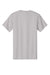 Port & Company PC61/PC61T Mens Essential Short Sleeve Crewneck T-Shirt Silver Grey Flat Back