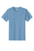 Port & Company PC61/PC61T Mens Essential Short Sleeve Crewneck T-Shirt Tundra Blue Flat Front