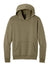 Port & Company PC68H Mens Easy Fleece Hooded Sweatshirt Hoodie w/ Pouch Pocket Coyote Brown Flat Front