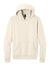 Port & Company PC68H Mens Easy Fleece Hooded Sweatshirt Hoodie w/ Pouch Pocket Natural Flat Front