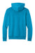 Port & Company PC68H Mens Easy Fleece Hooded Sweatshirt Hoodie w/ Pouch Pocket Sapphire Blue Flat Back