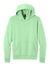 Port & Company PC68H Mens Easy Fleece Hooded Sweatshirt Hoodie w/ Pouch Pocket Spearmint Green Flat Front