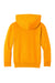 Port & Company PC68YH Youth Easy Fleece Hooded Sweatshirt Hoodie w/ Pouch Pocket Gold Flat Back
