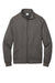Port & Company PC78FZ Mens Core Fleece Full Zip Sweatshirt w/ Pockets Charcoal Grey Flat Front