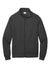 Port & Company PC78FZ Mens Core Fleece Full Zip Sweatshirt w/ Pockets Heather Dark Grey Flat Front
