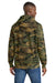 Port & Company PC78HC Mens Core Pill Resistant Fleece Hooded Sweatshirt Hoodie w/ Pouch Pocket Military Camo Model Back