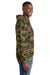 Port & Company PC78HC Mens Core Pill Resistant Fleece Hooded Sweatshirt Hoodie w/ Pouch Pocket Military Camo Model Side