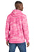 Port & Company PC78HC Mens Core Pill Resistant Fleece Hooded Sweatshirt Hoodie w/ Pouch Pocket Pink Camo Model Back