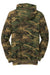 Port & Company PC78HC Mens Core Pill Resistant Fleece Hooded Sweatshirt Hoodie w/ Pouch Pocket Military Camo Flat Back