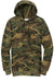 Port & Company PC78HC Mens Core Pill Resistant Fleece Hooded Sweatshirt Hoodie w/ Pouch Pocket Military Camo Flat Front