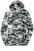 Port & Company PC78HC Mens Core Pill Resistant Fleece Hooded Sweatshirt Hoodie w/ Pouch Pocket Winter Camo Flat Front