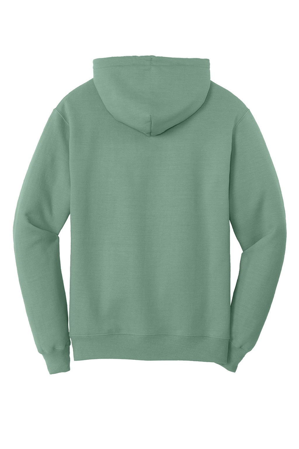 Port & Company PC78H/PC78HT Mens Core Pill Resistant Fleece Hooded Sweatshirt Hoodie w/ Pouch Pocket Laurel Green Flat Back