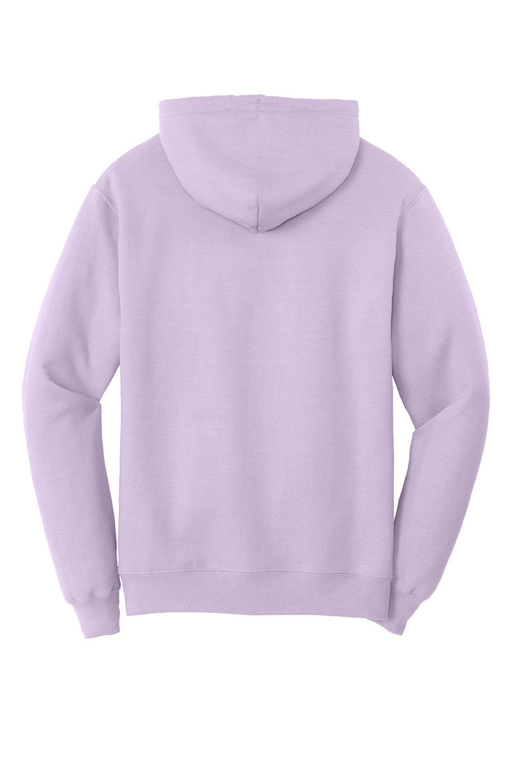 Port & Company PC78H/PC78HT Mens Core Pill Resistant Fleece Hooded Sweatshirt Hoodie w/ Pouch Pocket Lavender Purple Flat Back