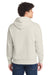 Port & Company PC78H/PC78HT Mens Core Pill Resistant Fleece Hooded Sweatshirt Hoodie w/ Pouch Pocket Heather Oatmeal Model Back
