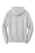 Port & Company PC78H/PC78HT Mens Core Pill Resistant Fleece Hooded Sweatshirt Hoodie w/ Pouch Pocket Ash Grey Flat Back