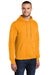Port & Company PC78H/PC78HT Mens Core Pill Resistant Fleece Hooded Sweatshirt Hoodie w/ Pouch Pocket Gold Model 3q