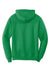 Port & Company PC78H/PC78HT Mens Core Pill Resistant Fleece Hooded Sweatshirt Hoodie w/ Pouch Pocket Kelly Green Flat Back