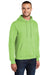 Port & Company PC78H/PC78HT Mens Core Pill Resistant Fleece Hooded Sweatshirt Hoodie w/ Pouch Pocket Lime Green Model 3q