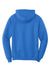 Port & Company PC78H/PC78HT Mens Core Pill Resistant Fleece Hooded Sweatshirt Hoodie w/ Pouch Pocket Royal Blue Flat Back
