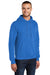 Port & Company PC78H/PC78HT Mens Core Pill Resistant Fleece Hooded Sweatshirt Hoodie w/ Pouch Pocket Royal Blue Model 3q