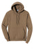 Port & Company PC78H/PC78HT Mens Core Pill Resistant Fleece Hooded Sweatshirt Hoodie w/ Pouch Pocket Woodland Brown Flat Front