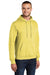 Port & Company PC78H/PC78HT Mens Core Pill Resistant Fleece Hooded Sweatshirt Hoodie w/ Pouch Pocket Yellow Model 3q