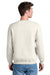 Port & Company PC78PKT Mens Core Fleece Crewneck Sweatshirt w/ Pouch Pocket Heather Oatmeal Model Back