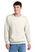Port & Company PC78PKT Mens Core Fleece Crewneck Sweatshirt w/ Pouch Pocket Heather Oatmeal Model Front